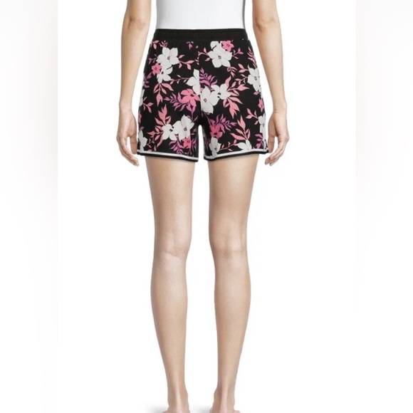 SECRET TREASURES Womens Sleep Shorts Size Large 12-14 Floral Pockets New - Picture 5 of 6